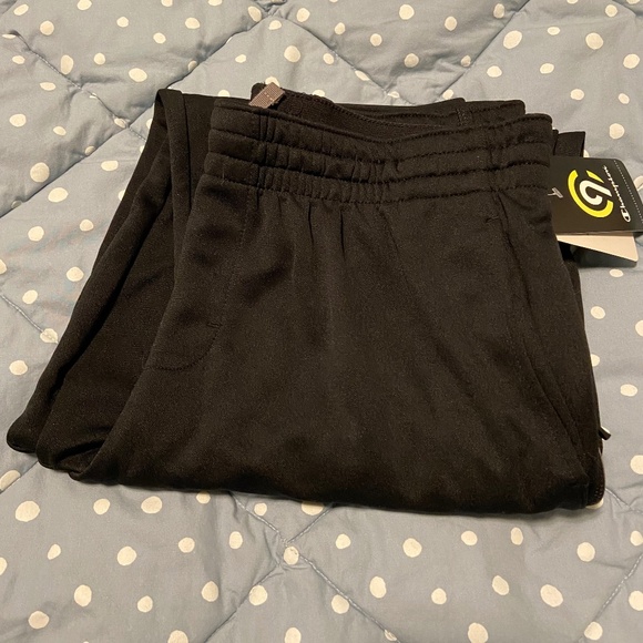 Champion Athletic Pants; Black; XL (16-18); Duo-Dry; Zip Pocket; Polyester - Picture 1 of 14